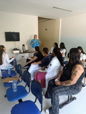 Hospital Pimentas-Bonsucesso recebe roda de conversa com orientações para o combate às ISTs